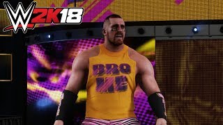 WWE 2K18  Mojo Rawley Entrance Signature Finisher [upl. by Alexi428]