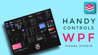 WPF Tutorial  XAML UI design in Visual studio blend 2019  HandyControls UI Library  C WPF [upl. by Assira]