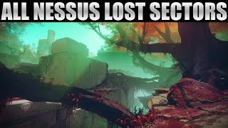 All Nessus Lost Sector Locations  Destiny 2 [upl. by Ahseile726]