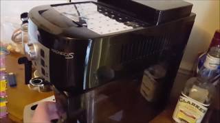 Delonghi Magnifica Coffee Maker  how to use and quick overview [upl. by Mcnamee]