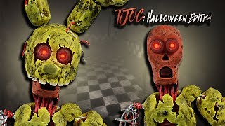 IGNITED SPRINGTRAP ★ TJOC HALLOWEEN EDITION ➤Polymer clay Tutorial Giovy [upl. by Randolph]