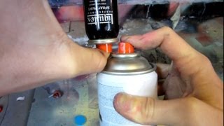 How To Transfer Spray Paint Into a Pocket Can [upl. by Fowle]