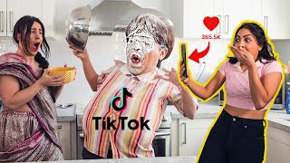 PRANKING MY PARENTS ON TIKTOK [upl. by Guenna]