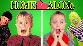 Home Alone Full Movie Recreated by Kids Fun TV Part 2 [upl. by Tiler]