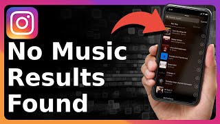 Instagram Story No Music Results Found [upl. by Adilem]