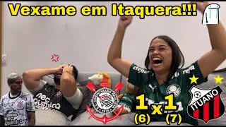 REACT REAÇÕES CORINTHIANS x ITUANO [upl. by Mauro]