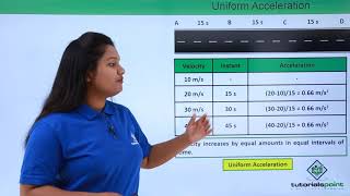 Class 9th – Uniform and Non Uniform Acceleration  Motion  Tutorials Point [upl. by Hagai722]