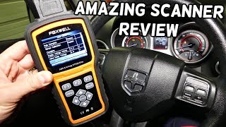 FOXWELL NT630 SCANNER REVIEW ABS AIRBAG FUNCTION AND BRAKE BLEEDING [upl. by Asiluy]