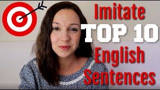 How to Pronounce TOP 10 English Sentences [upl. by Pearle]