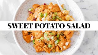 Quick amp Healthy Sweet Potato Salad [upl. by Tal724]