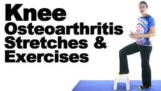 Knee Osteoarthritis OA Stretches amp Exercises  Ask Doctor Jo [upl. by George901]