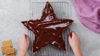 Easy Star Cake Recipe For Your Next Birthday Cake [upl. by Shewchuk]