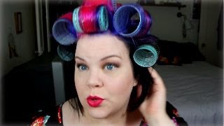 HOW TO Velcro Rollers For Short Hair [upl. by Padgett]