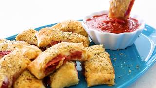 How to Make Pepperoni Pizza Bread with Crescent Dough [upl. by Slaughter]