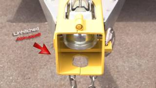 MOTTEZ TRAILER HITCH LOCK 100MM  Screwfix [upl. by Elehcor]