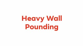 Heavy Wall Pounding Sound Effect [upl. by Way180]