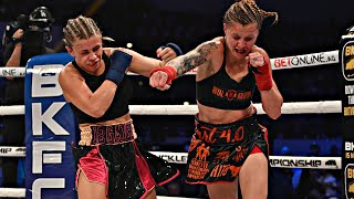 War Paige VanZant vs Britain Hart  Knuckle Mania [upl. by Luehrmann92]