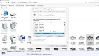 How to check and change printer port [upl. by Kuo]