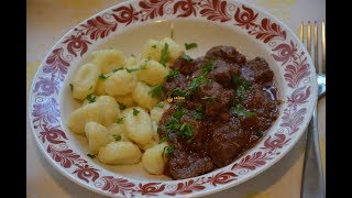 Roe Deer Goulash Srneći gulaš  Sašina kuhinja [upl. by Anaugahs]