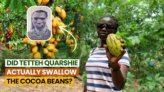 The True History of How TETTEH QUARSHIE BROUGHT COCOA TO GHANA  Tetteh Quarshie Cocoa Farm [upl. by Hebner]