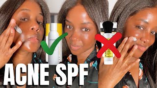 Best Mineral Sunscreen for Darker Skin That is ACNE PRONE [upl. by Aihsilef]