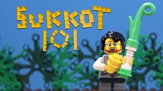 The LEGO Sukkot Movie Jewish Holidays 101 [upl. by Akkimat]