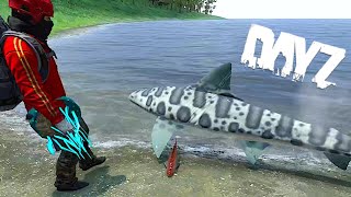 Catching A Shark In DayZ [upl. by Orimisac]