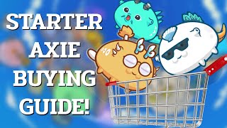 How To Pick Your First 3 Axies to Buy In Axie Infinity  Complete Starter Guide to Buying Axie NFTs [upl. by Seth]