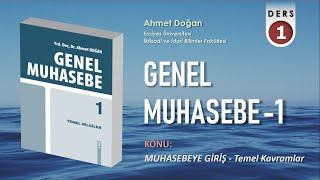 GENEL MUHASEBE 1  Muhasebeye Giriş [upl. by Idihc548]