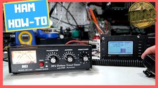 How To Use A Ham Radio Manual Antenna Tuner 📻 [upl. by Ianthe]