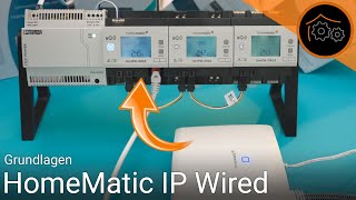 HomeMatic IP Wired  Grundlagen und erste Schritte [upl. by Yttisahc322]