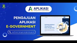 Tutorial Pengajuan Aplikasi EGovernment [upl. by Mandal]