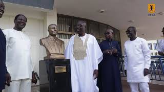 UPSA unveils bust to honour Prof Okoe Amartey [upl. by Handbook65]