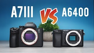 Sony a7iii vs Sony a6400 Ultimate Comparison [upl. by Aznaed]