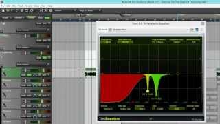 Mixcraft Pro Studio Mini Tip  Using A Parametric Equalizer [upl. by Nennerb]