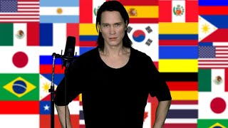 Singing 20 National Anthems Metal Medley [upl. by Lorenzo]