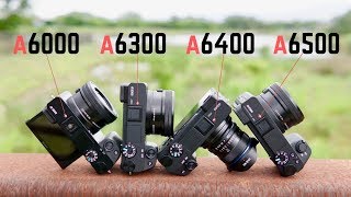 Sony A6000 vs A6300 vs A6400 vs A6500 A Buying Guide [upl. by Neetsirk]