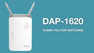 How to Set Up the AC1200 WiFi Range Extender DAP1620 [upl. by Anhaj]