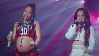 Natti Natasha x Becky G  Ram Pam Pam  Live On The Tonight Show Starring Jimmy Fallon [upl. by Nahta945]