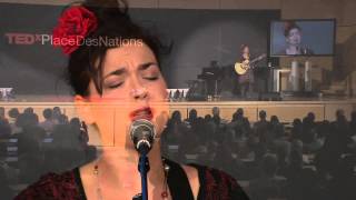 Albanian folk songs  Elina Duni  TEDxPlaceDesNations [upl. by Hakeber]