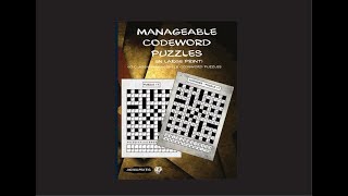 BOOK Manageable Codeword Puzzles in large print [upl. by Mohammed]