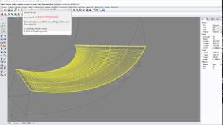 Rhinoceros 3D  curved ramp [upl. by Yeleek]