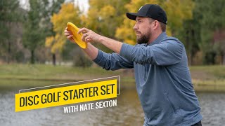 Disc Golf for Beginners with Nate Sexton [upl. by Asserak290]