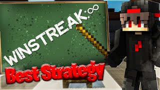 The BEST Strategy In Solo Bedwars For Winstreaks tips and tricks [upl. by Yhtomot]