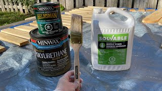 How to Clean Polyurethane Brush  Easy Method [upl. by Buchanan]