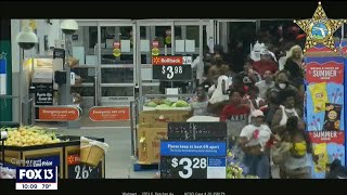 HCSO needs help identifying hundreds of Walmart looters [upl. by Rimaa]