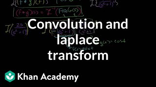 The convolution and the laplace transform  Laplace transform  Khan Academy [upl. by Dohsar]