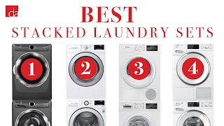 Stackable Washer Dryer  Top 4 Best Sets [upl. by Tsew623]