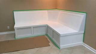 Custom banquette bench [upl. by Bethanne]