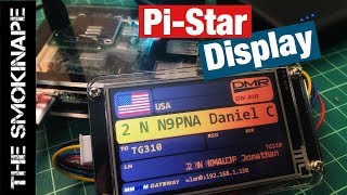 Nextion Display for PiStar MMDVM DMR Hotspot  TheSmokinApe [upl. by Idnib]